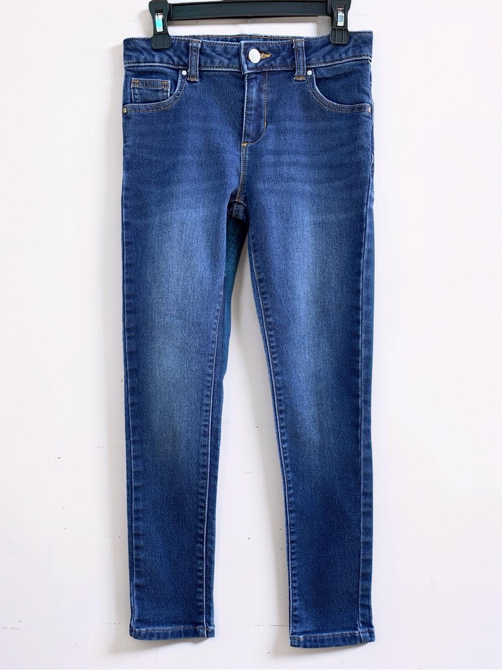 Girls Skinny Jeans Size 10 Dark Wash Stretch Denim Pants